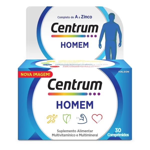 Centrum Homem Comp X 30 comps