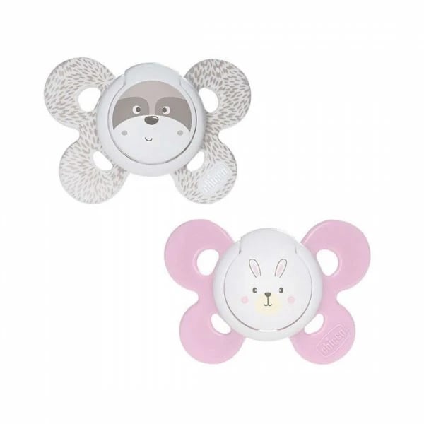 Chicco Chupeta Physio Comf Girl 0-6m X2