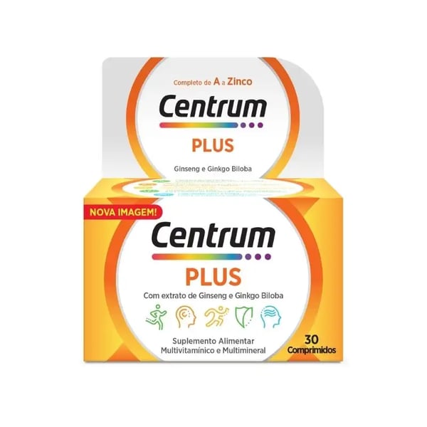 Centrum Plus Ginseng Ginkgo Compx30