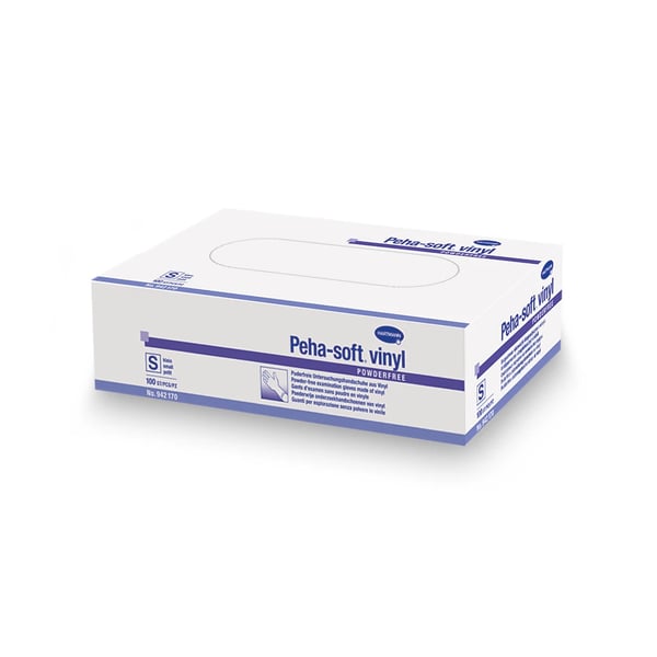 Peha Soft Luva Vinyl S/Po Med X 100