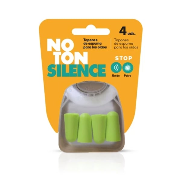 Noton Silence Tampao Espuma Pu X4