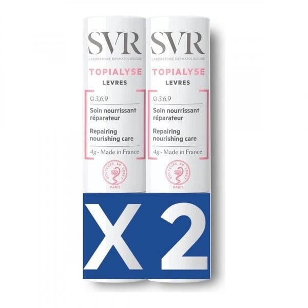 Svr Topialyse Stick Lab Vegetal 4g x2