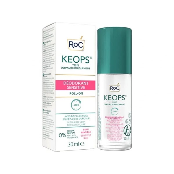 Roc Keops Deo Roll-On Sensit 30Ml