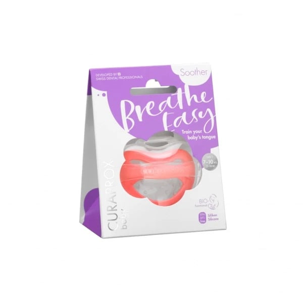 Curaprox Baby Chupeta Silicone Coral T1