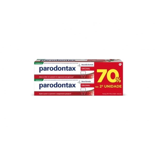 Parodontax Orig Past Dent70% 2ªun75Mlx2