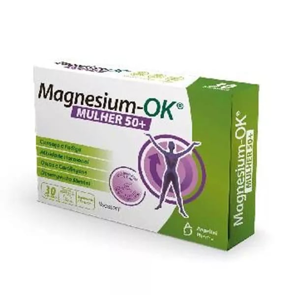 Magnesium-OK Mulher 50+ Comprimidos X30