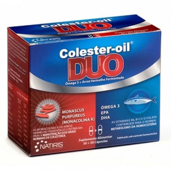 Colester Oil Duo Caps Omeg3x30+Caps Arrx30 cáps(s)