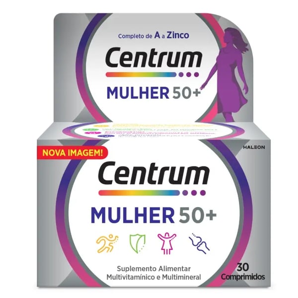 Centrum Mulher50+ Comp X 30