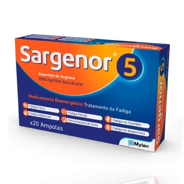 Sargenor 5 Solução Oral 5000mg/10ml