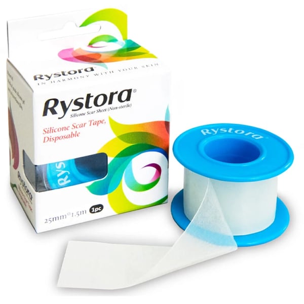 Rystora Adesivo de Silicone Fita 25mmx1,5m